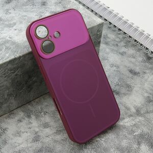 Maska / futrola COLOR METAL MagSafe II za iPhone 17 roze (MS).