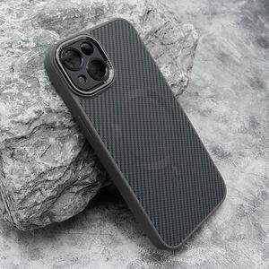 Maska / futrola CARBON MagSafe za iPhone 13 (6.1) siva (small camera) (MS).