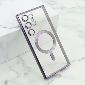 Maska / futrola CAMERA PROTECT MagSafe za Samsung S928 Galaxy S24 Ultra 5G ljubicasta (MS).