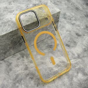 Maska / futrola COLOR RING MagSafe za iPhone 17 Pro Max (6.9) narandzasta (MS).
