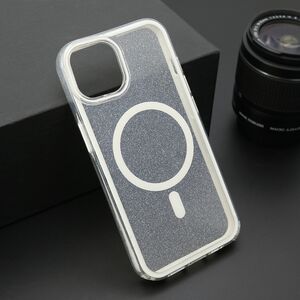 Maska / futrola CRYSTAL MagSafe za iPhone 13 (6.1) bela (MS).