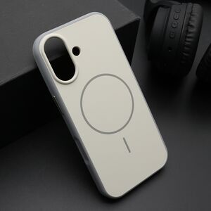 Maska / futrola CHROME MagSafe za iPhone 17 bela (MS).