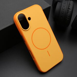 Maska / futrola CHROME MagSafe za iPhone 17 narandzasta (MS).