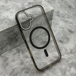 Maska / futrola COLOR RING MagSafe za iPhone 17 crna (MS).