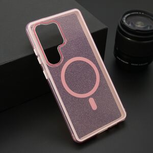 Maska / futrola CRYSTAL MagSafe za Samsung S938 Galaxy S25 Ultra 5G roze (MS).