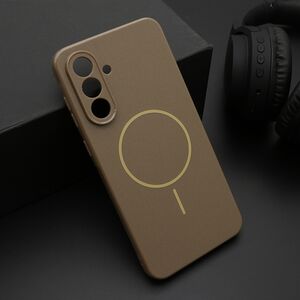 Maska / futrola JELLY MagSafe za Samsung A566 Galaxy A56 5G tamno zlatna (MS).