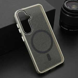 Maska / futrola CRYSTAL MagSafe za Samsung S931 Galaxy S25 5G crna (MS).