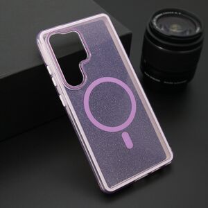 Maska / futrola CRYSTAL MagSafe za Samsung S938 Galaxy S25 Ultra 5G ljubicasta (MS).