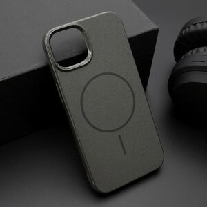 Maska / futrola JELLY MagSafe za iPhone 13 (6.1) crna (MS).