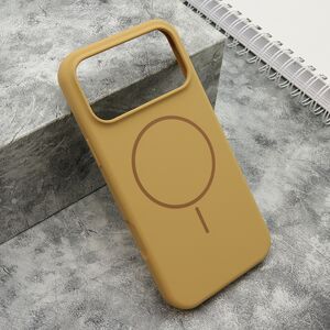 Maska / futrola FLEX MagSafe za iPhone 17 Pro Max (6.9) zlatna (MS).