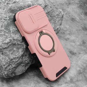 Maska / futrola DEFENDER CAMSHIELD za iPhone 17 roze (MS).