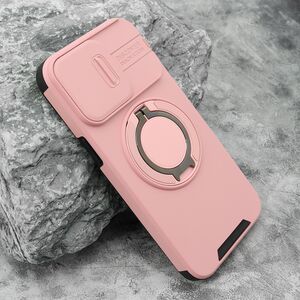 Maska / futrola DEFENDER CAMSHIELD za iPhone 15 Pro Max (6.7) roze (MS).