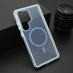 Maska / futrola CRYSTAL MagSafe za Samsung S938 Galaxy S25 Ultra 5G plava (MS).