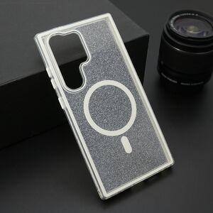 Maska / futrola CRYSTAL MagSafe za Samsung S928 Galaxy S24 Ultra 5G bela (MS).