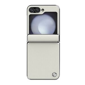 Maska / futrola Nillkin Cam Shield Leather Case za Samsung F741B/F761B Galaxy Z Flip 6 5G/Z Flip 7 FE 5G bela (MS).