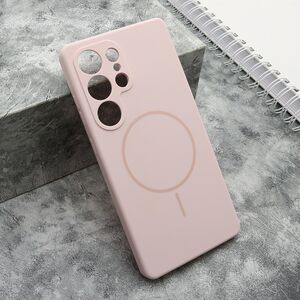 Maska / futrola FLEX MagSafe za Samsung Galaxy S23 Ultra roze (MS).