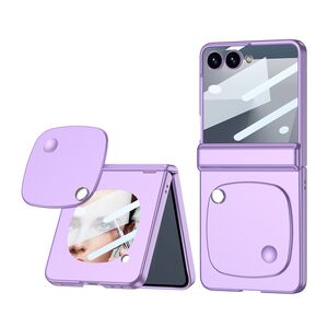 Maska / futrola MIRROR CASE za Samsung F751B Galaxy Z Flip 7 5G ljubicasta (GKK case) (MS).