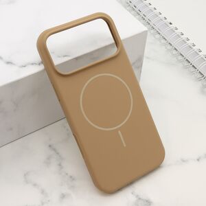 Maska / futrola PURE MagSafe za iPhone 17 Pro Max (6.9) braon (MS).