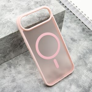 Maska / futrola SILKY MagSafe za iPhone 17 Air roze (MS).