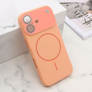 Maska / futrola PASTEL DREAMS MagSafe za iPhone 17 narandzasta (MS).