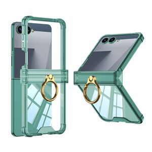 Maska / futrola RING LINES II za Samsung F751B Galaxy Z Flip 7 5G zelena (GKK case) (MS).