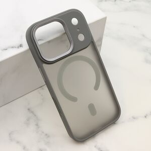 Maska / futrola SILKY MagSafe II za iPhone 17 Pro siva (MS).