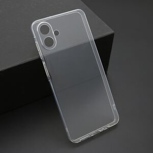 Silikonska maska / futrola ultra tanka PROTECT silikon za Samsung A075F Galaxy A07 providna (bela) (MS).