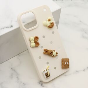 Maska / futrola TOY za iPhone 14 (6.1) bela (MS).