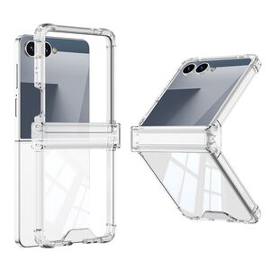 Maska / futrola Transparent COLOR LINE za Samsung F751B Galaxy Z Flip 7 5G providna (GKK case) (MS).