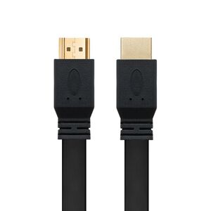HDMI kabl na HDMI 1.5m flet crni (MS).