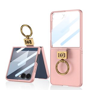 Maska / futrola Z-RING CASE za Samsung F751B Galaxy Z Flip 7 5G roze (GKK case) (MS).
