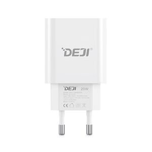 Kuciste punjaca DEJI DJ-A109 20W PD Type C beli (MS).