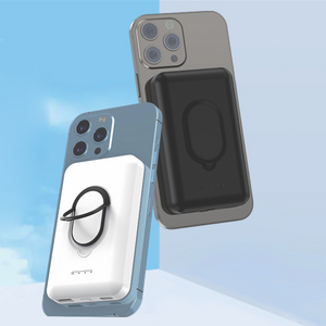 Back Up Baterija prenosiva baterija Magsafe Oxpower PD W51 5000mAh crna.