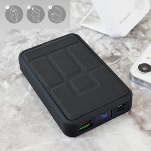 Back Up Baterija prenosiva baterija Magsafe Oxpower PD W101 10000mAh crna.