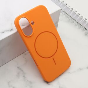 Maska / futrola FLEX MagSafe za iPhone 16 (6.1) narandzasta (MS).