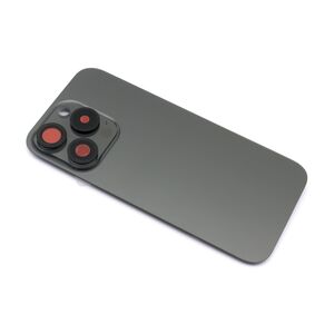 Poklopac baterije za Iphone 15 Pro crni Titanium (NO LOGO) (MS).