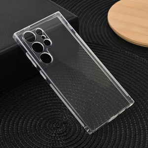 Torbica Silikonska maska / futrola ultra tanka with pluggy za Samsung S928B Galaxy S24 Ultra providna.