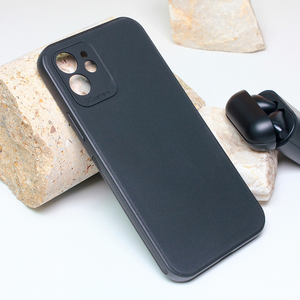 Maska / futrola 3D Camera za iPhone 12 6.1 crna.