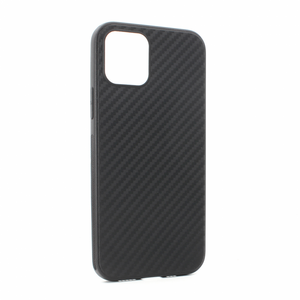 Maska / futrola Carbon fiber za iPhone 12 6.1 crna.