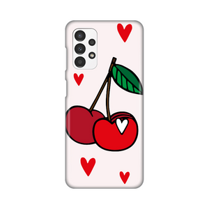 Silikonska maska / futrola print za Samsung A135 Galaxy A13 4G Cherry.