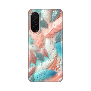 Silikonska maska / futrola print za Samsung A266 Galaxy A26 5G Pastel Feathers.