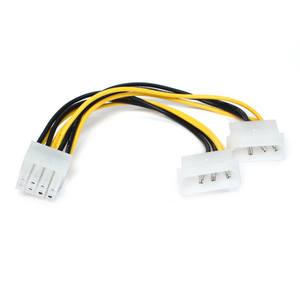 Kabl PCI-E 2x MOLEX na 8 pina JWD-POWER7.