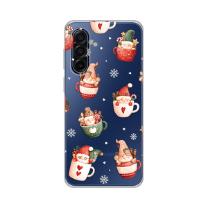Silikonska maska / futrola print za Samsung A175 Galaxy A17 Ho Ho Ho.