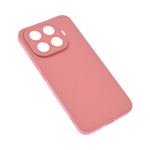 Silikonska maska / futrola Teracell Giulietta za Xiaomi 15T Pro mat tamno roze.