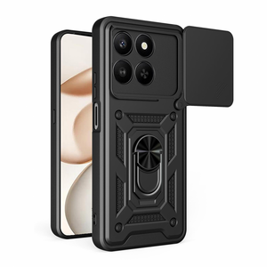 Maska / futrola Hard Shield za Huawei Honor X7d 4G/400 Smart 5G crna.