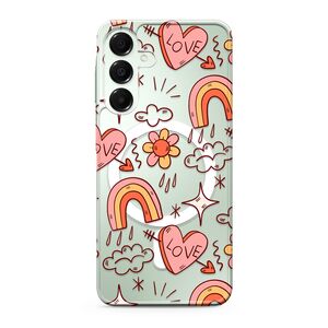 Maska / futrola silikonska print MagSafe za Samsung A166 Galaxy A16 5G love (MS).