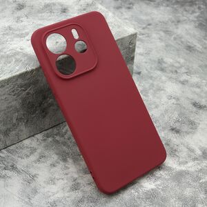 Maska / futrola GENTLE COLOR za Xiaomi Redmi Note 14 4G (Global) bordo (MS).