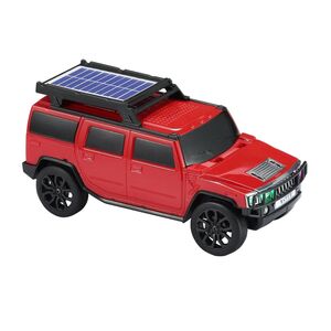 Zvucnik bluetooth WS-696 sa solarnim punjenjem auto crveni (MS).