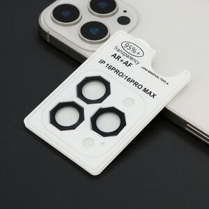 Folija za zastitu kamere OCTAGON za iPhone 16 Pro (6.3)/16 Pro Max (6.9) crna (MS).