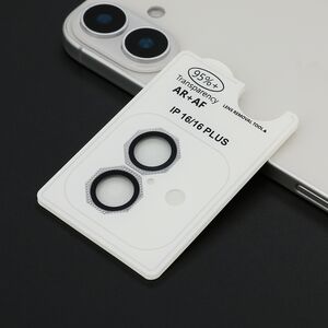 Folija za zastitu kamere OCTAGON DIAMOND za iPhone 16 (6.1)/16 Plus (6.7) srebrna (MS).